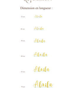 Prénom en Plexiglas – Image 4
