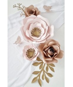 Prénom en Plexiglas avec Les fleurs – Image 3